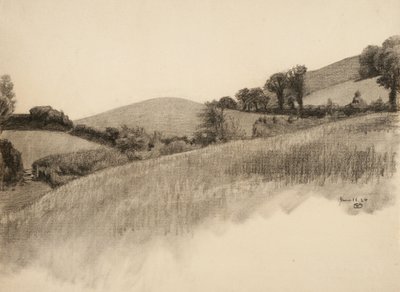 Paesaggio rurale, 1884 da Samuel Isham