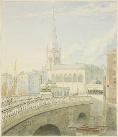 Ponte di Bristol e Chiesa di San Nicola da Samuel Jackson