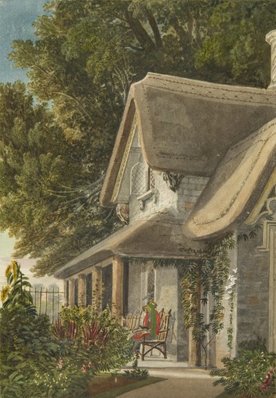 Il lodge a Broomwell House, c.1824 da Samuel Jackson