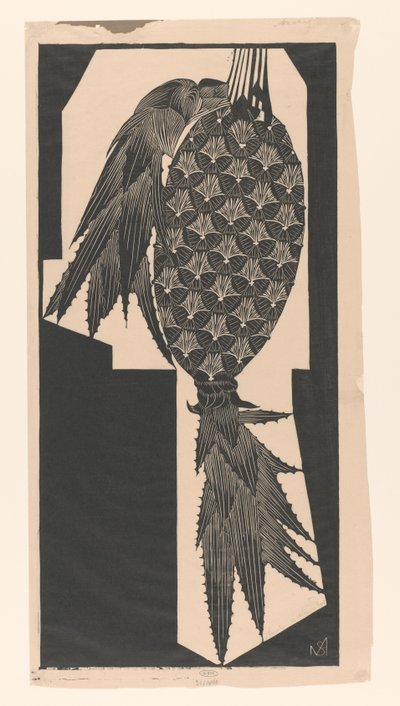 Ananas da Samuel Jessurun de Mesquita (signed by artist)