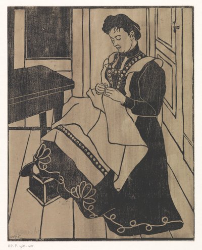 Sarta da Samuel Jessurun de Mesquita (signed by artist)