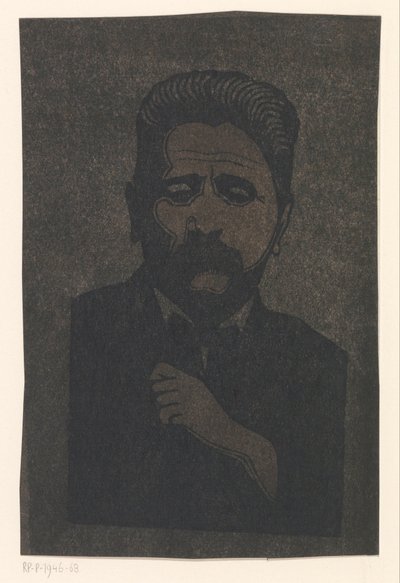 Autoritratto (con ombra) da Samuel Jessurun de Mesquita (signed by artist)