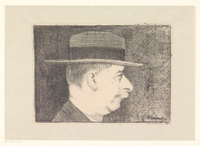 Autoritratto da Samuel Jessurun de Mesquita (signed by artist)