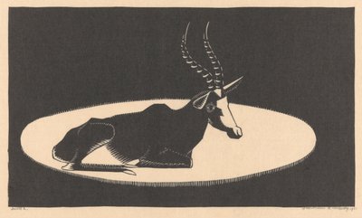 Blesbok da Samuel Jessurun de Mesquita