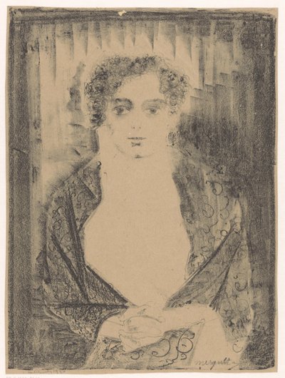 Ragazza con scialle da Samuel Jessurun de Mesquita
