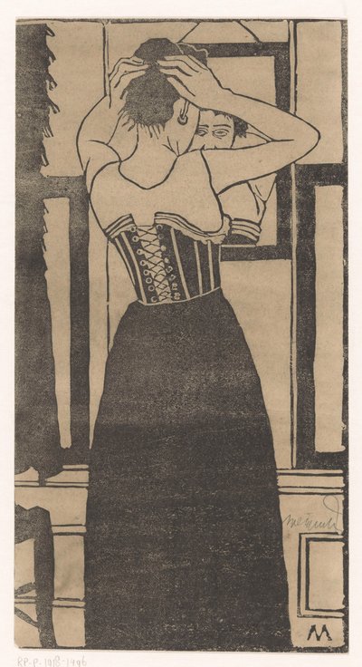 Davanti allo specchio da Samuel Jessurun de Mesquita