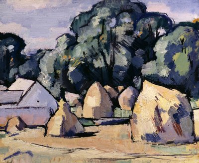 Edifici agricoli di Laggan vicino a Dalbeattie da Samuel John Peploe