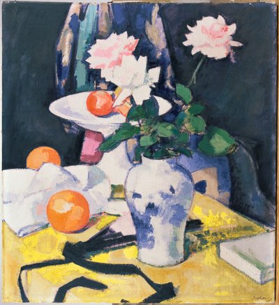Rose e arance, c.1920 da Samuel John Peploe