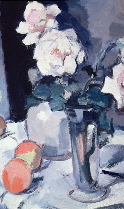 Rose in un vaso da Samuel John Peploe
