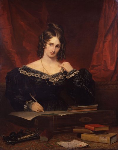 Mary Shelley, 1831 da Samuel John Stump