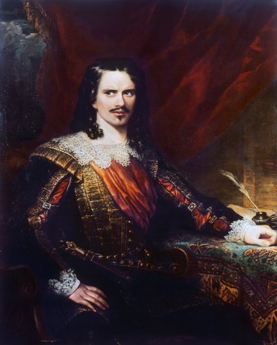 Ritratto di Charles John Kean (1811-1868), direttore e manager teatrale inglese, dipinto di Samuel John Stump (morto nel 1863) da Samuel John Stump