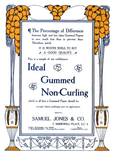 Samuel Jones & Co. - Pubblicità per adesivi non arriccianti ideali da Samuel Jones