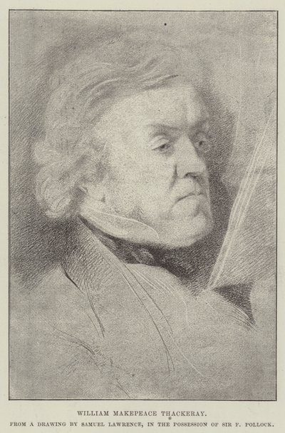 William Makepeace Thackeray da Samuel Lawrence