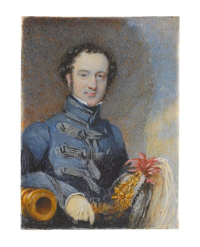 Capitano William Siborne, circa 1830 da Samuel Lover