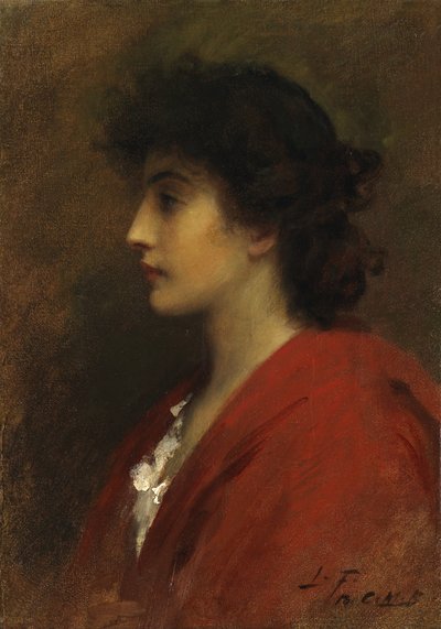 Una ragazza veneziana da Samuel Luke Fildes