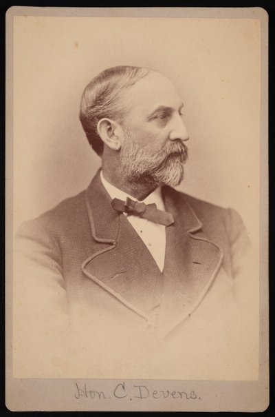 Ritratto di Charles Devens, prima del 1891 da Samuel Montague Fassett