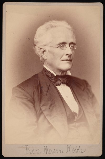 Ritratto del Rev. Mason Noble da Samuel Montague Fassett