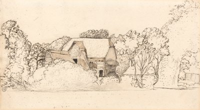 Un Antico Fienile a Shoreham da Samuel Palmer