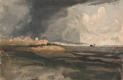 A Hailsham, Sussex: una tempesta in arrivo da Samuel Palmer