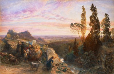 Sogno negli Appennini, circa 1864 da Samuel Palmer