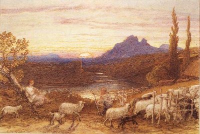 Andare al pascolo da Samuel Palmer