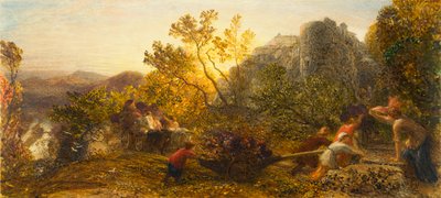 Raccolto nel Vigneto, 1859 da Samuel Palmer