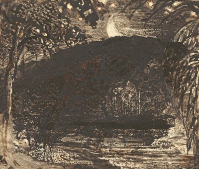 Alba lunare da Samuel Palmer