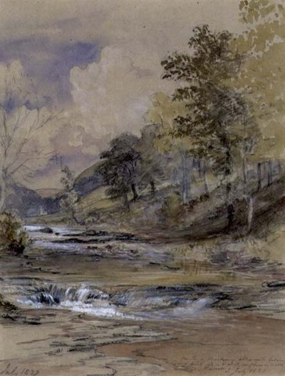 Sul fiume Machwy, Galles da Samuel Palmer