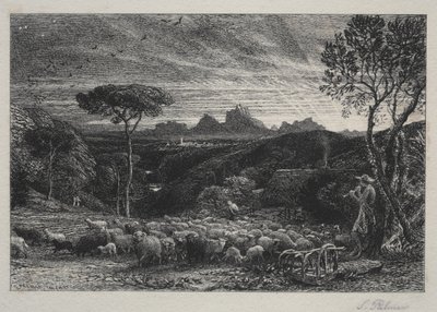 Aprire il recinto da Samuel Palmer