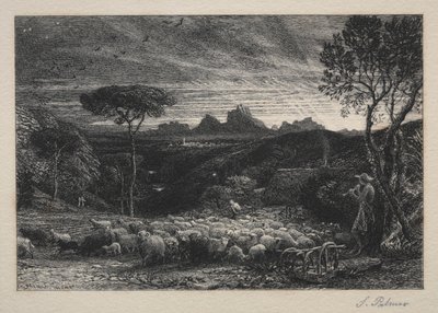 Aprire il recinto da Samuel Palmer