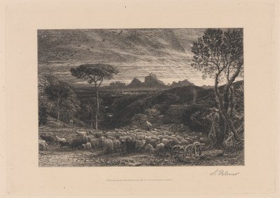 Aprire il recinto da Samuel Palmer
