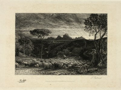 Apertura della piega da Samuel Palmer