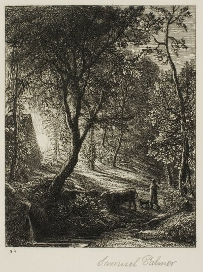 Tramonto da Samuel Palmer