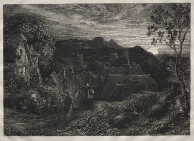 Il campanaro da Samuel Palmer