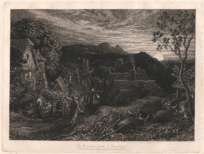 Il Banditore da Samuel Palmer