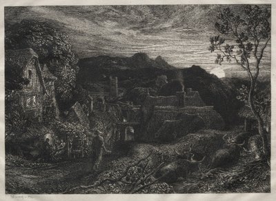 Il banditore, 1879 da Samuel Palmer