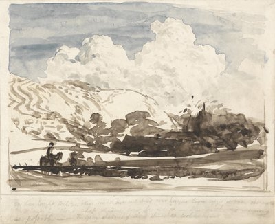 La nuvola luminosa da Samuel Palmer