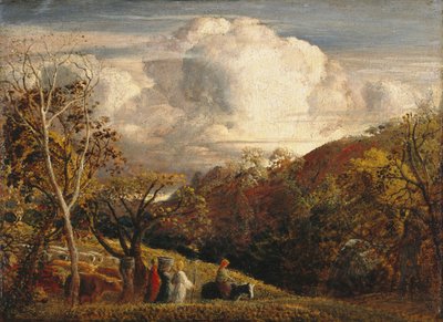 La nuvola luminosa da Samuel Palmer