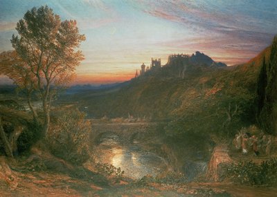 La Città al Tramonto da Samuel Palmer