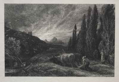 Il primo aratore da Samuel Palmer