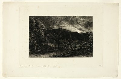 Il mandriano da Samuel Palmer