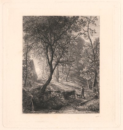 Il Cottage del Pastore da Samuel Palmer
