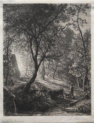 Il cottage del pastore da Samuel Palmer