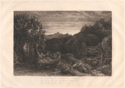 La stella del ritorno a casa da Samuel Palmer