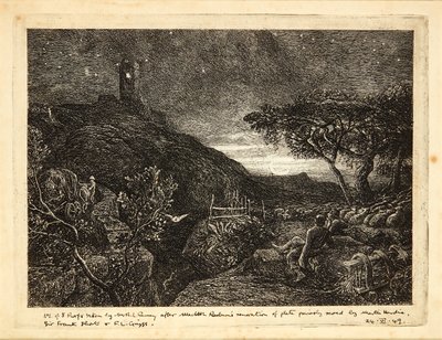 La torre solitaria da Samuel Palmer