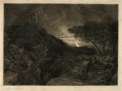La Torre Solitaria da Samuel Palmer