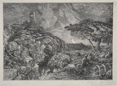 La torre solitaria da Samuel Palmer