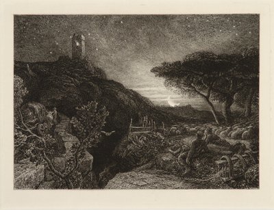 La torre solitaria da Samuel Palmer