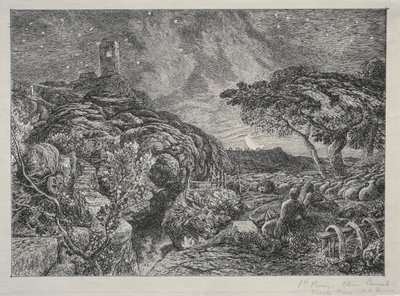 La torre solitaria da Samuel Palmer