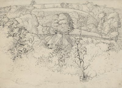 Il cottage primitivo, Shoreham da Samuel Palmer